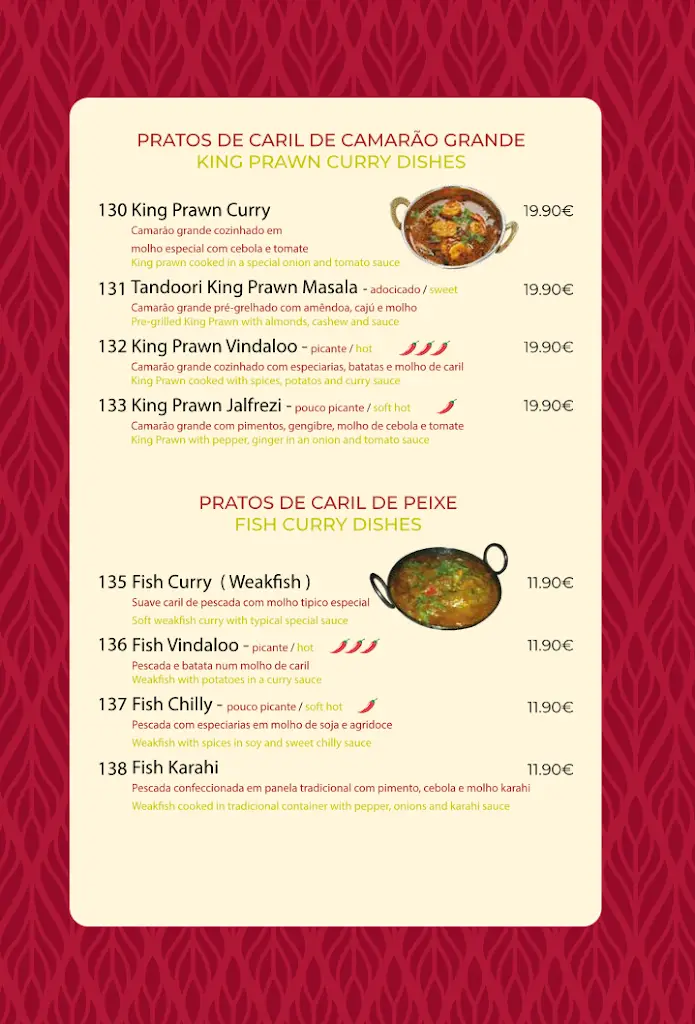 Menu_Delhi Darbar São Francisco_Alcochete_image_1