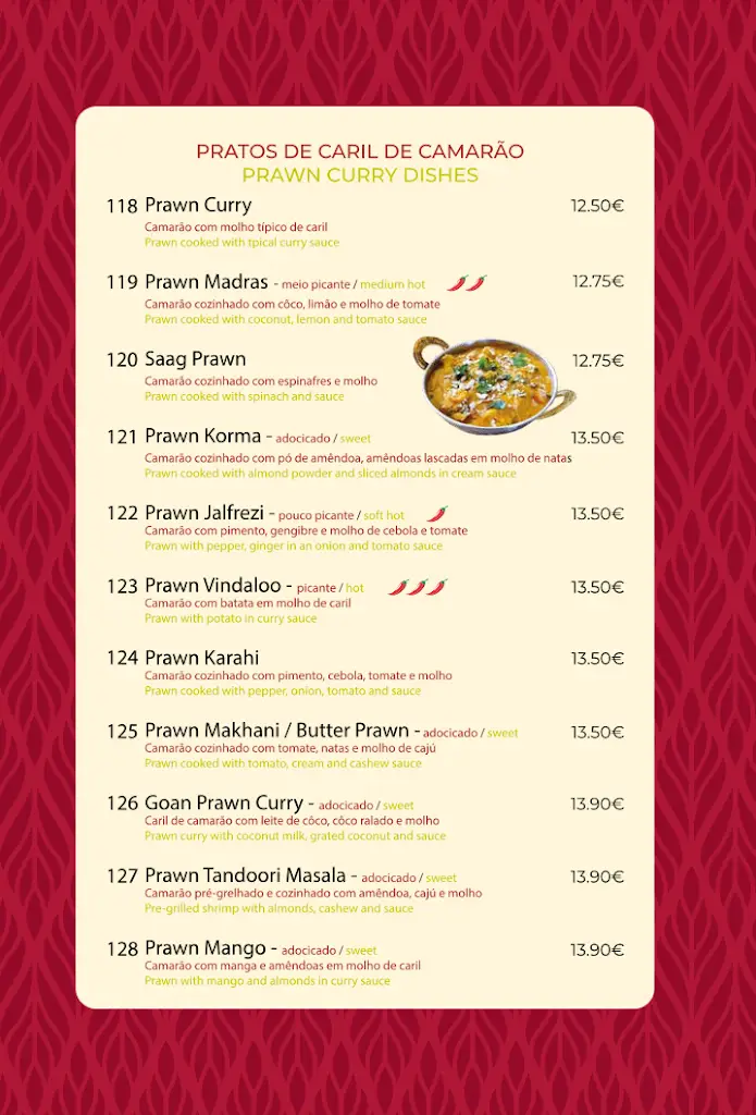 Menu_Delhi Darbar São Francisco_Alcochete_image_4