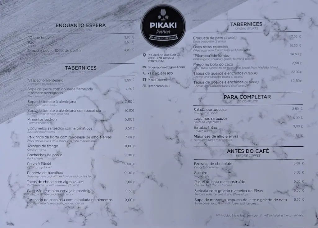 Menu_Pikaki Taberna Portuguesa_Almada_image_2