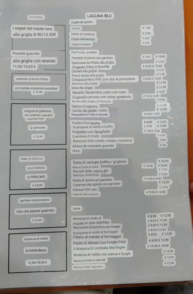 Menu_Lagoa Azul Restaurante_Almada_immagine_3