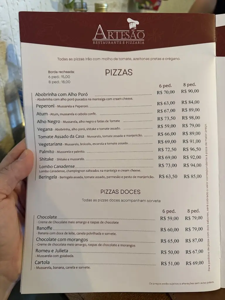 Menu_Restaurante Canequinhas_Alhos Vedros_imagen_1