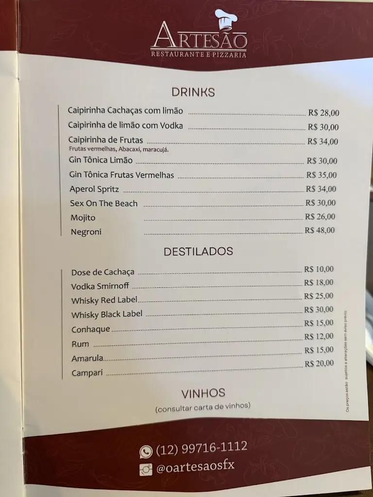 Menu_Restaurante Canequinhas_Alhos Vedros_imagen_2