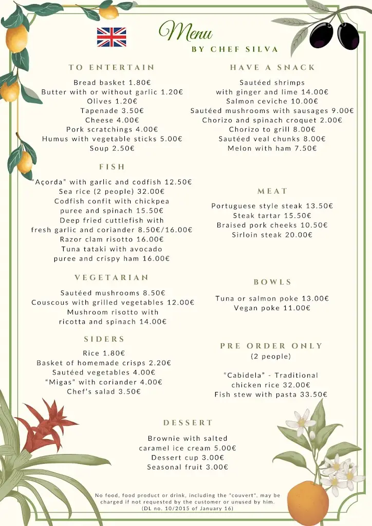 Menu_Quintal da Liga_Alcácer do Sal_imagen_1