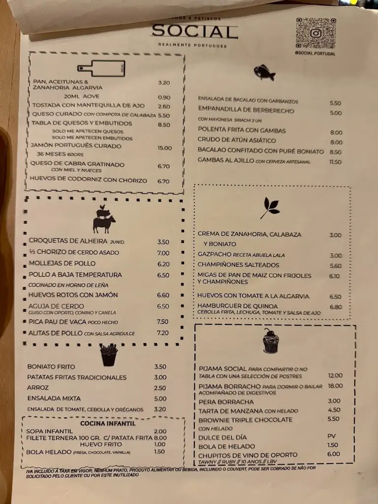 Menu_Social. Vinhos & Petiscos Alcácer do Sal_Alcácer do Sal_immagine_1