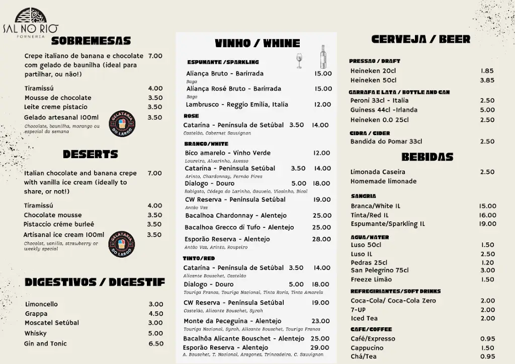 Menu_Pizzaria Sal No Rio_Alcácer do Sal_immagine_3