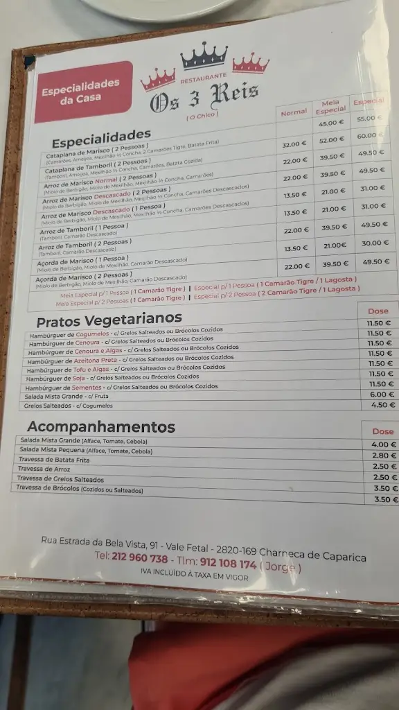 Menu_O Chico os 3 Reis_Charneca de Caparica_image_3
