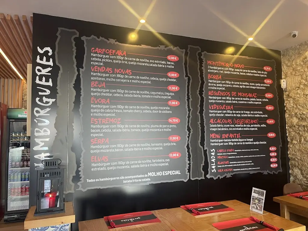 Menu_Hamburgueria Garfo & Faka_Azeitão_immagine_1