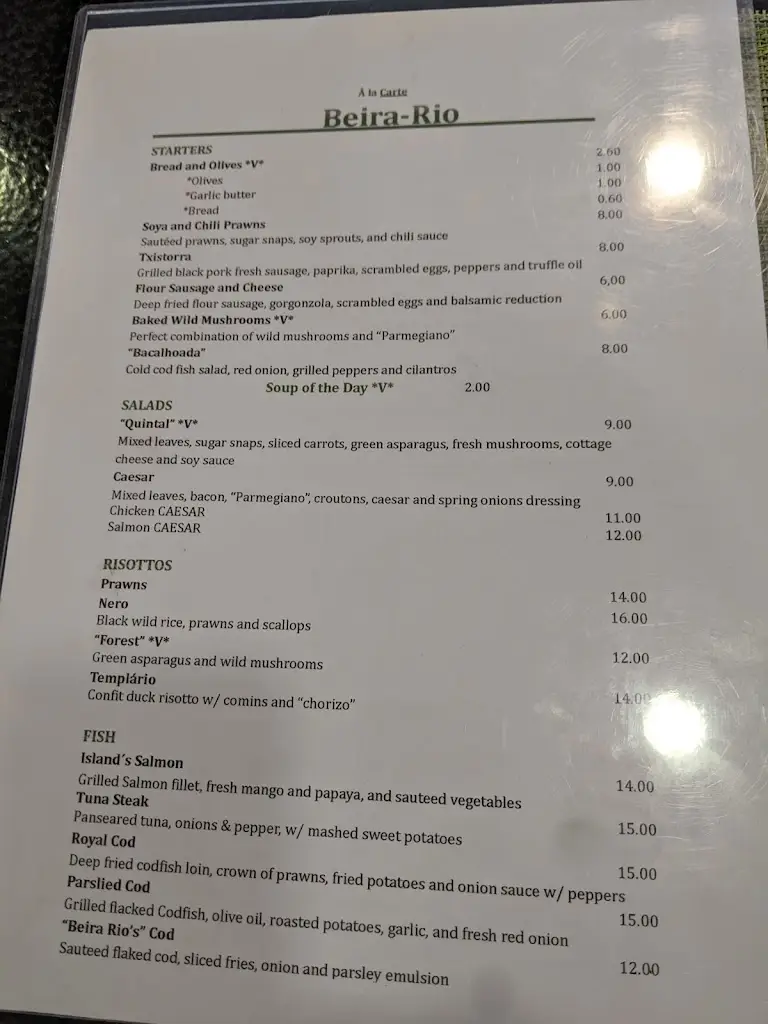 Menu_Restaurant Beira Rio_Tomar_immagine_4