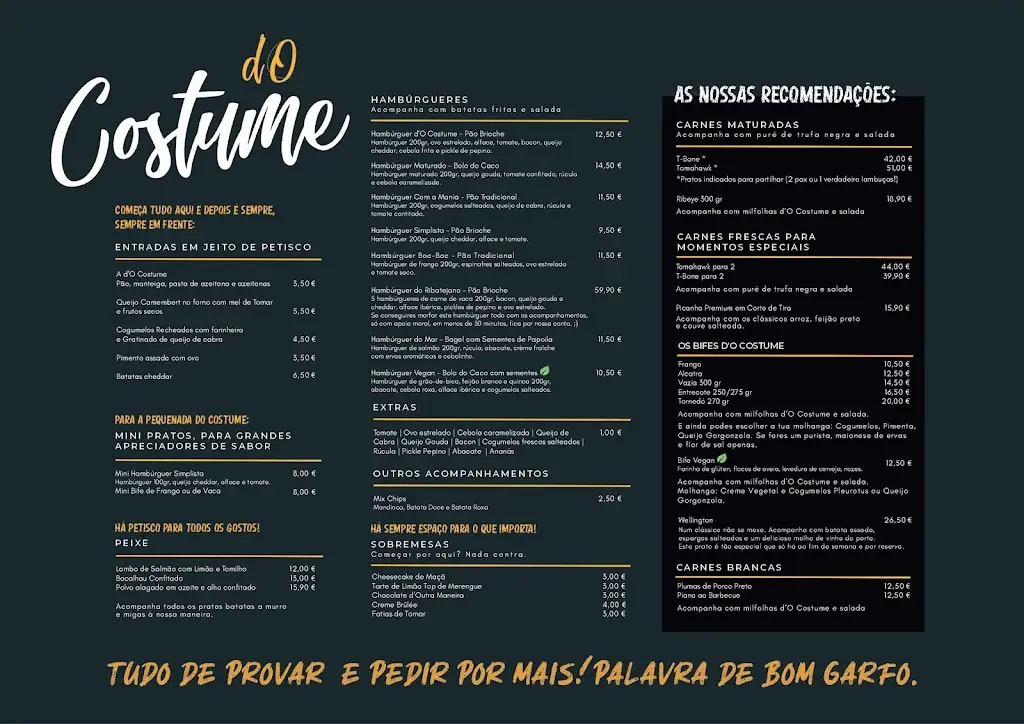 Menu_D’o Costume_Tomar_imagen_2