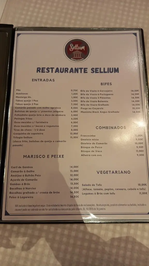 Menu_Restaurante Sellium( Cervejaria Claustro)_Tomar_image_1