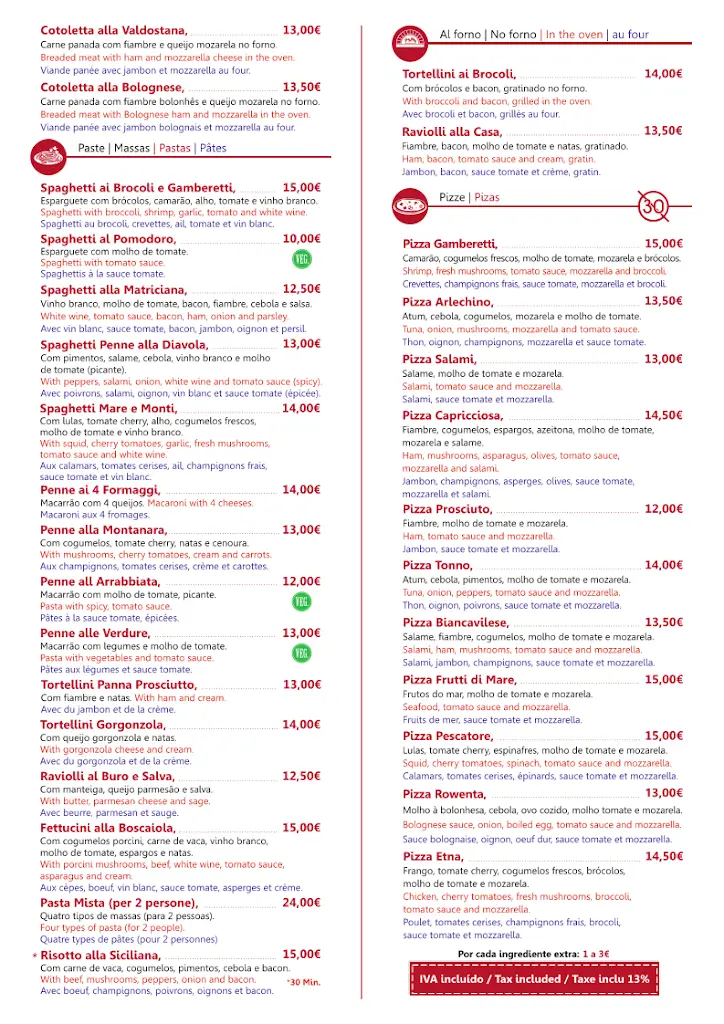 Menu_O Siciliano - Restaurante e Pizzeria_Tomar_immagine_1