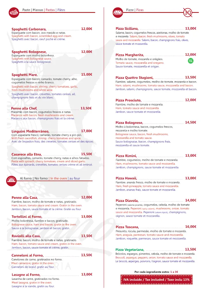 Menu_O Siciliano - Restaurante e Pizzeria_Tomar_immagine_4