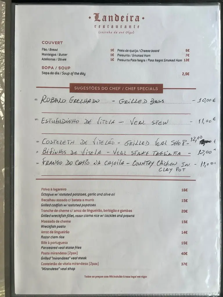 Menu_RESTAURANTE LANDEIRA_Tomar_immagine_3