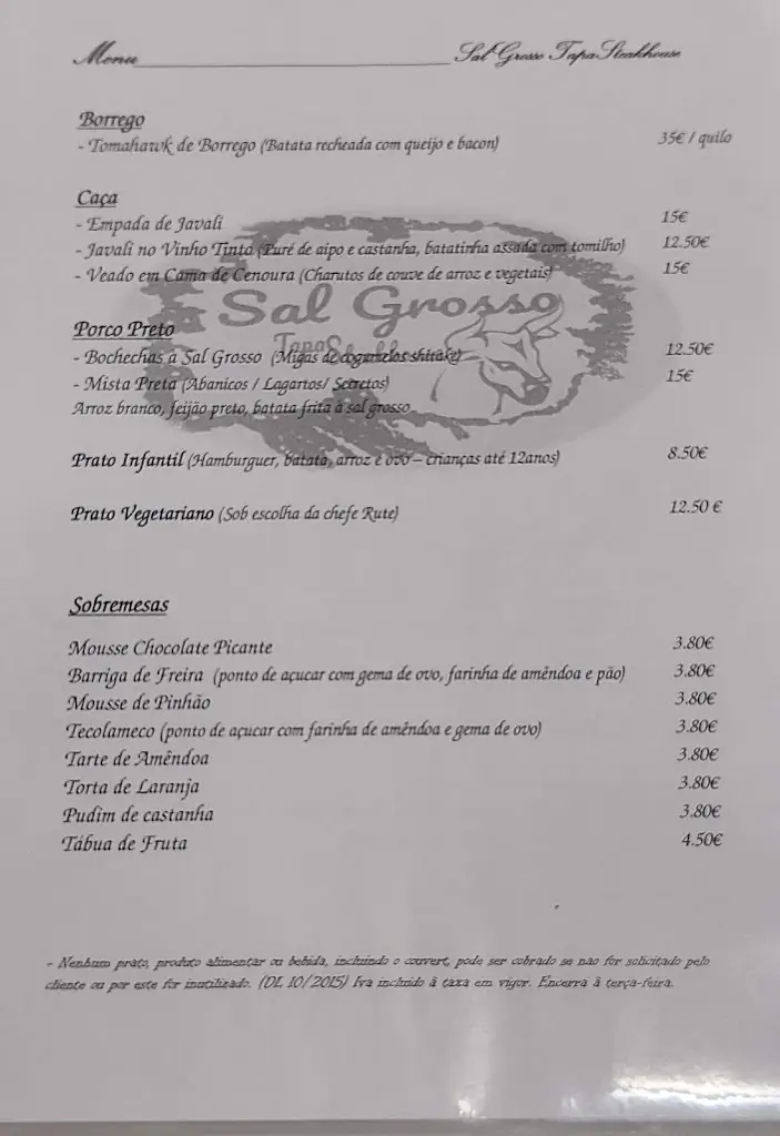 Menu_SAL GROSSO_Grândola_immagine_2