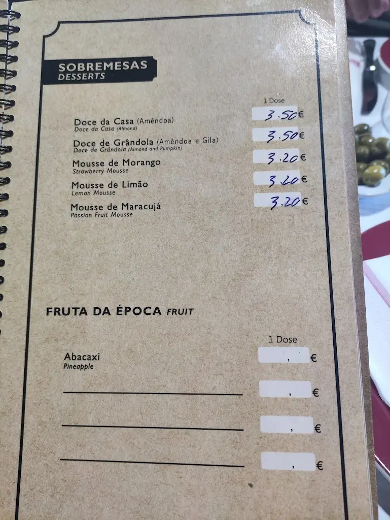 Menu_Restaurante Bife de Peru_Grândola_image_1