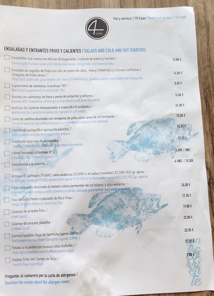 Menu_Borda d'Água_Costa de Caparica_immagine_2