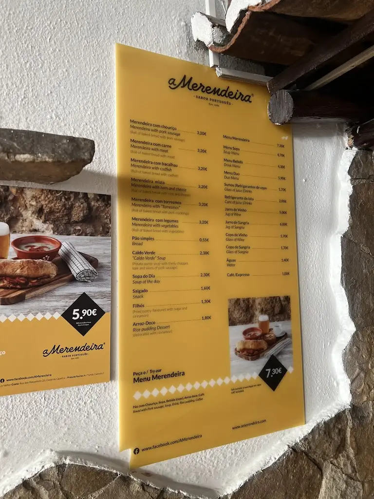 Menü_A Merendeira_Costa de Caparica_Bild_4