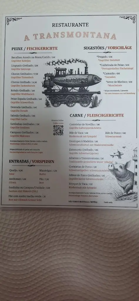 Menu_A Transmontana_Costa de Caparica_immagine_2