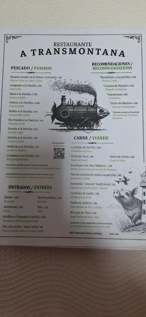 Menu_A Transmontana_Costa de Caparica_immagine_3