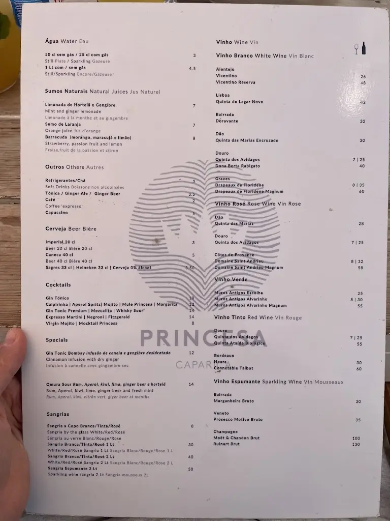 Menu_Princesa_Costa de Caparica_immagine_4