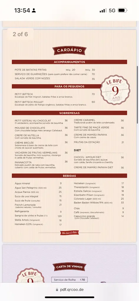 Menu_Restaurante O Pinto_Pinhal Novo_imagen_4