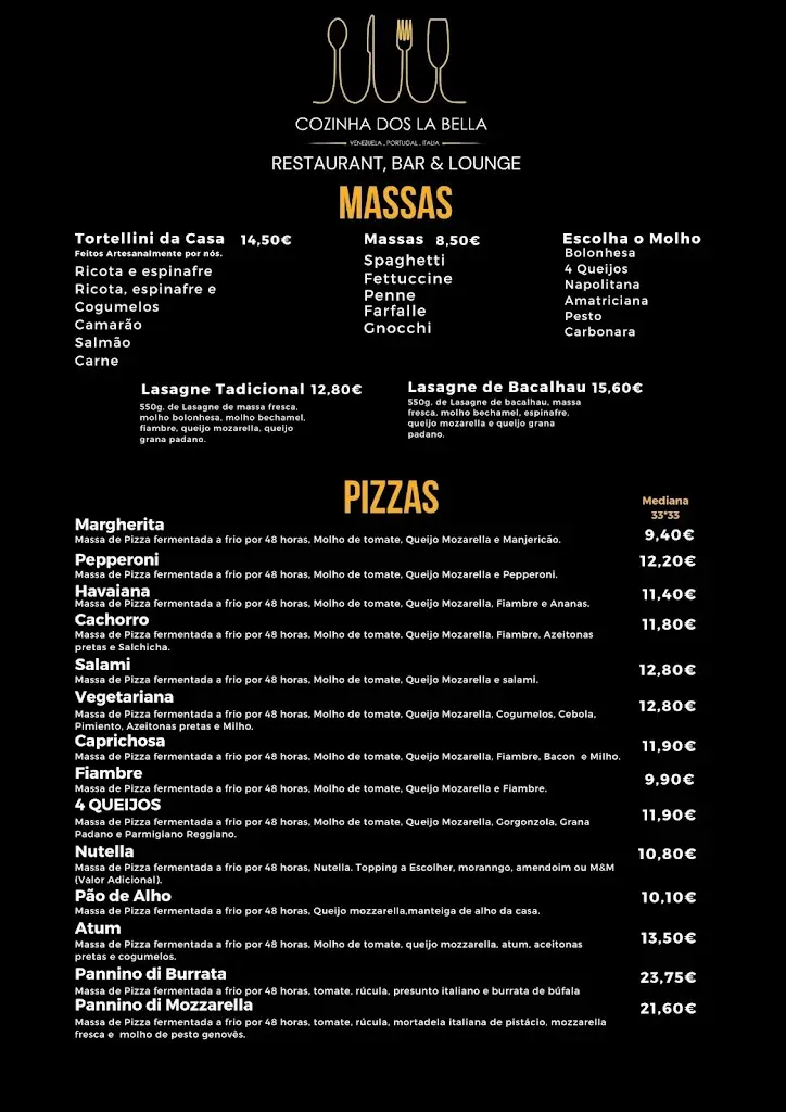 Menu_Cozinha Dos La Bella_Silvalde_immagine_4