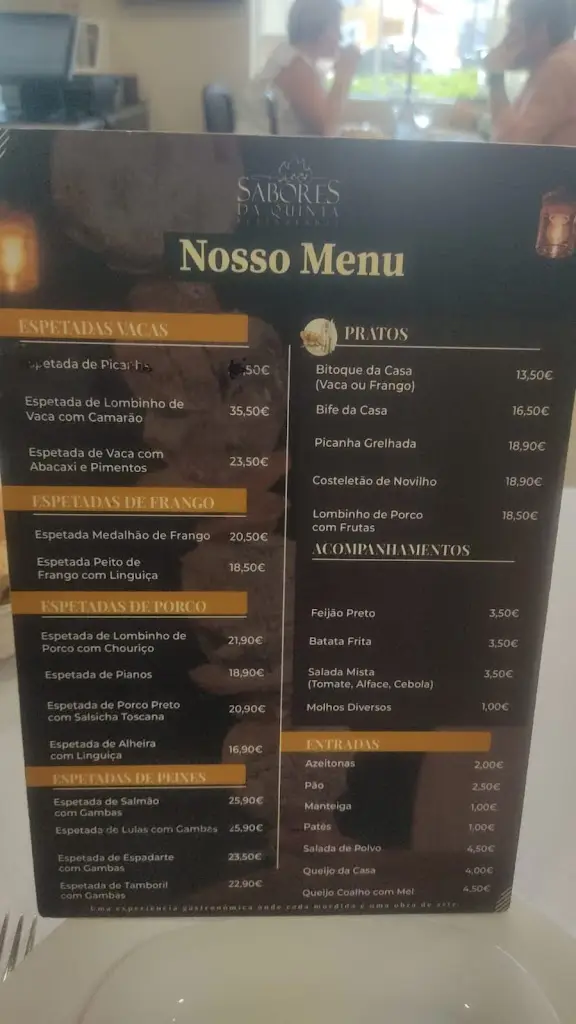 Menu_Sabores da Quinta_Quinta Do Conde_immagine_2