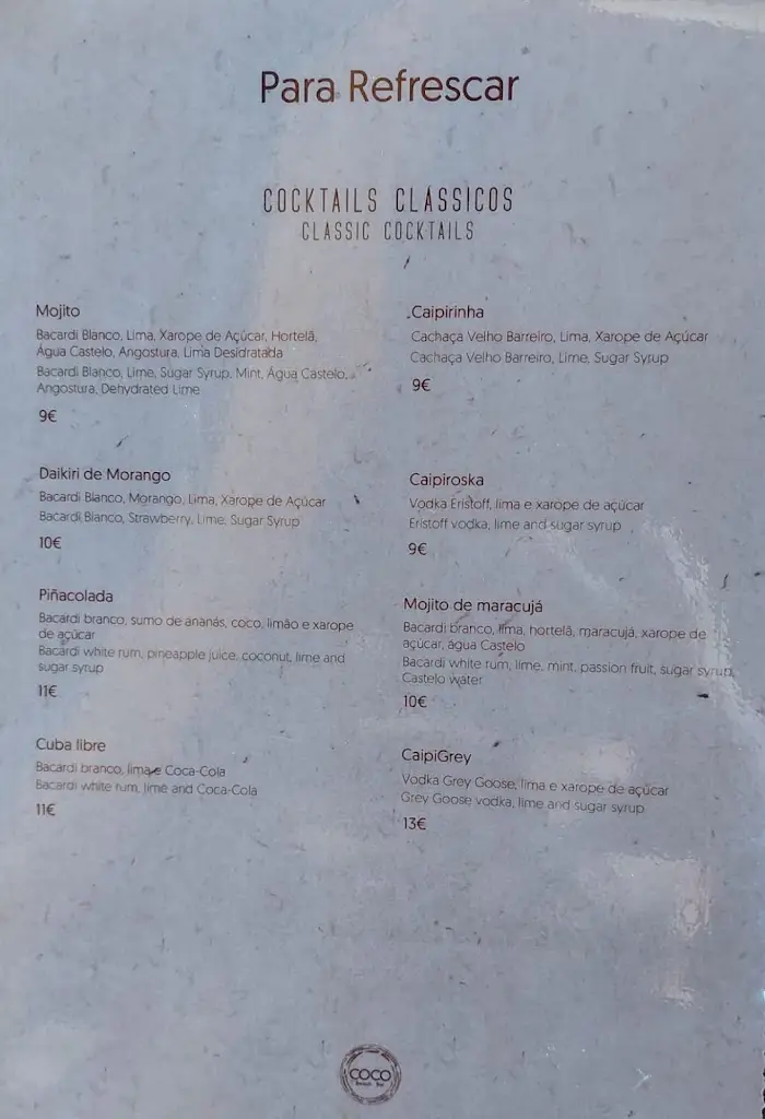 Menu_Coco Beach_Caparica_image_4