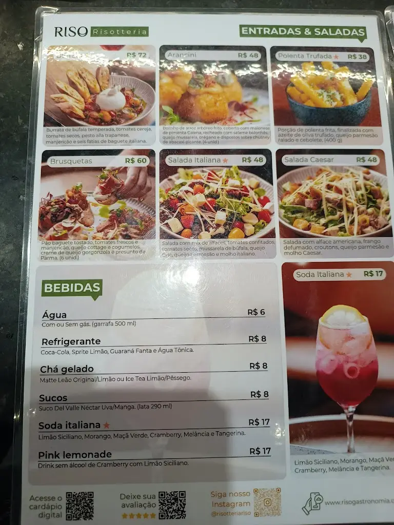 Menu_Sunrise Costa de Caparica_Caparica_immagine_1