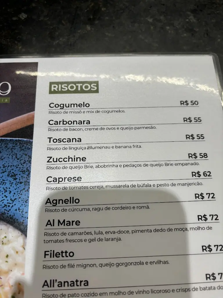 Menu_Sunrise Costa de Caparica_Caparica_immagine_3