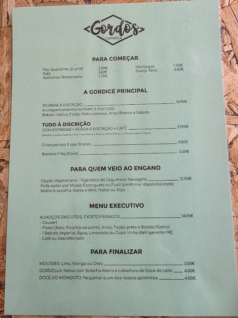 Menu_GORDOS Caparica_Caparica_image_1