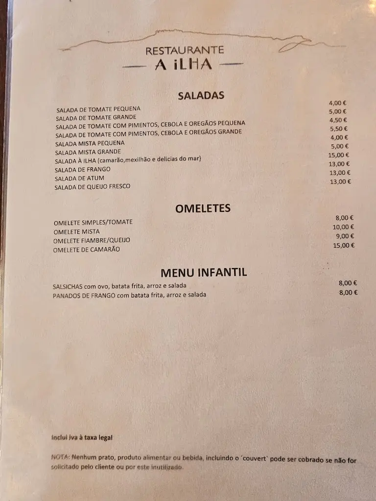 Menu_A Ilha_Porto Covo_immagine_4