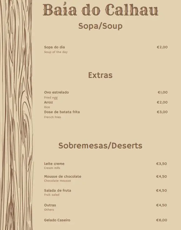 Menu_Baía do Calhau_Piedade_image_4