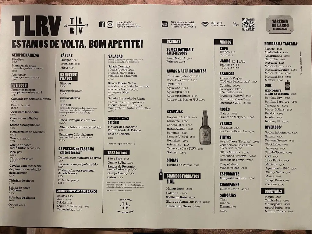 Menu_Taberna do Largo_Setúbal_immagine_2
