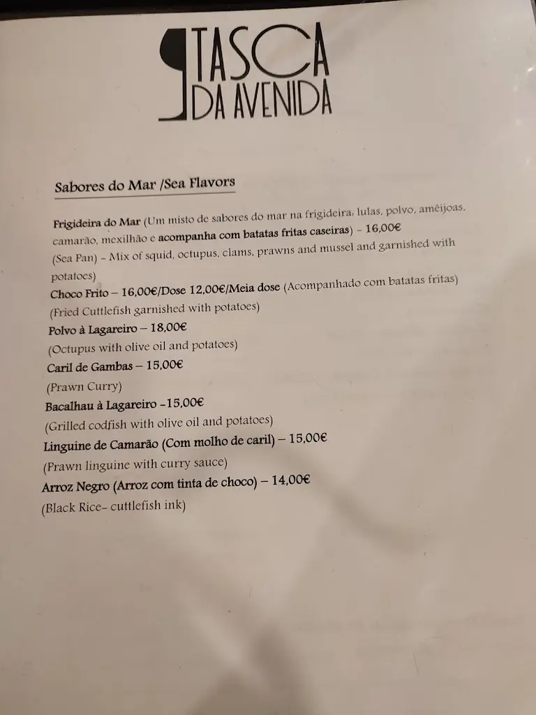 Menu_Tasca da Avenida_Setúbal_immagine_2
