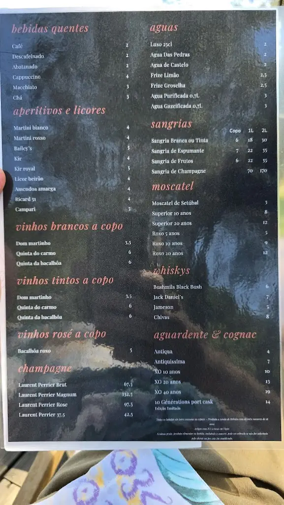 Menu_A Vela Branca_Setúbal_immagine_2