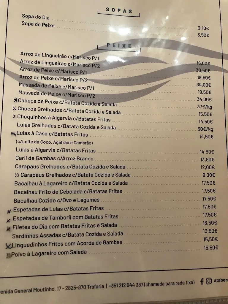 Menu_A Taberna_Trafaria_imagen_4