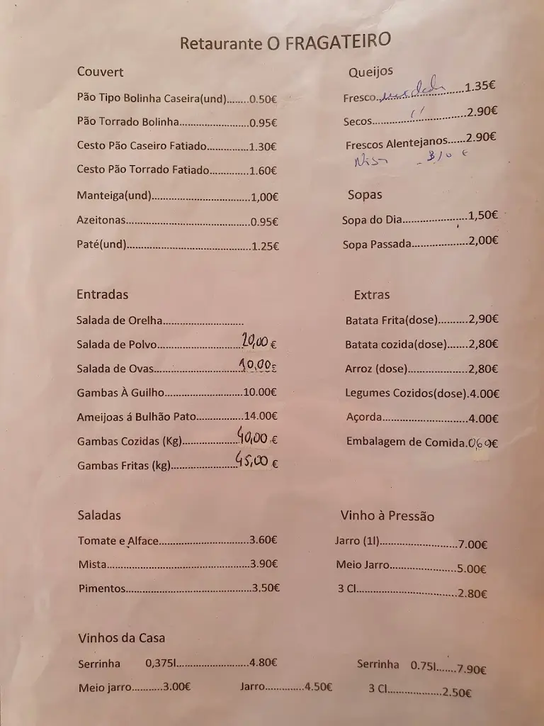 Menu_O Fragateiro_Trafaria_immagine_4