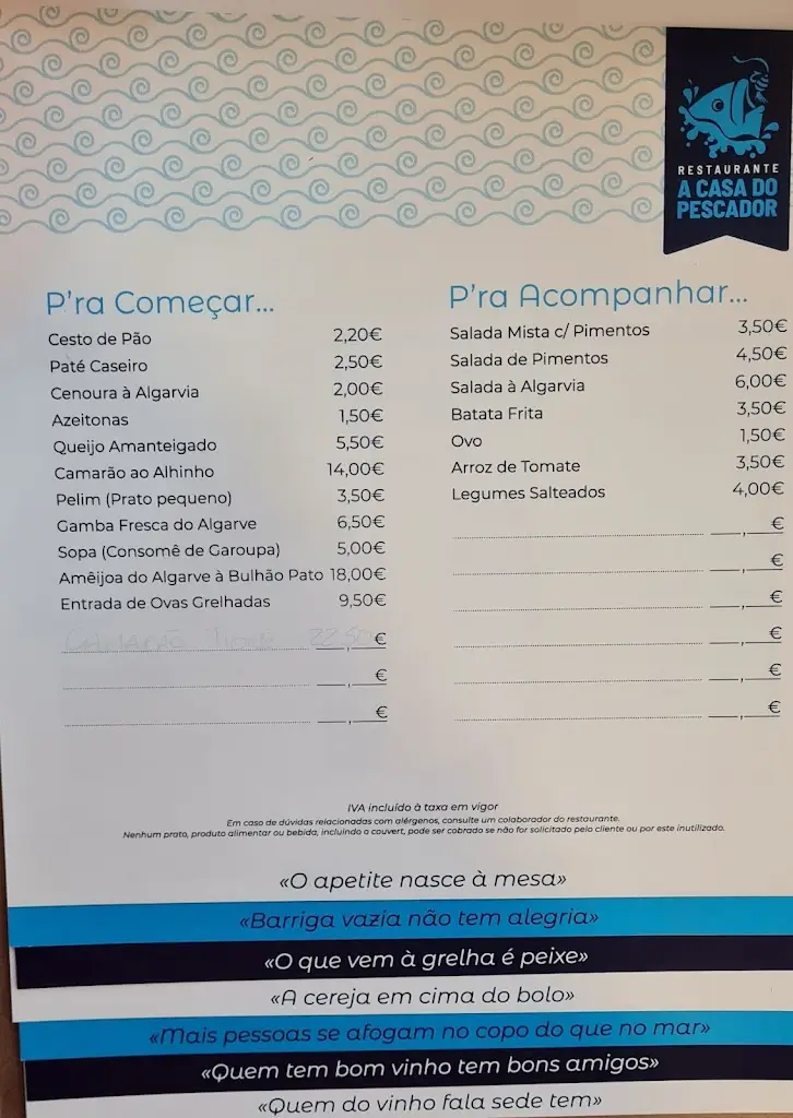 Menu_Casa do Pescador_Montijo_immagine_2
