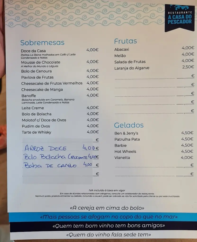 Menu_Casa do Pescador_Montijo_immagine_4