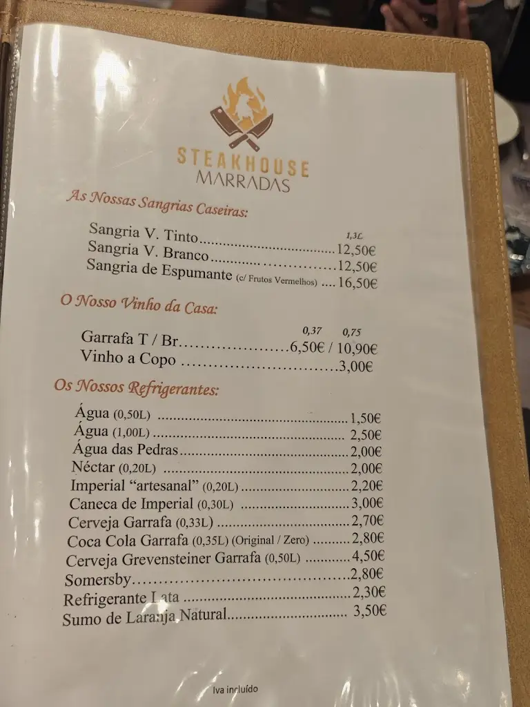 Menu_Steakhouse Marradas Montijo_Montijo_imagen_1