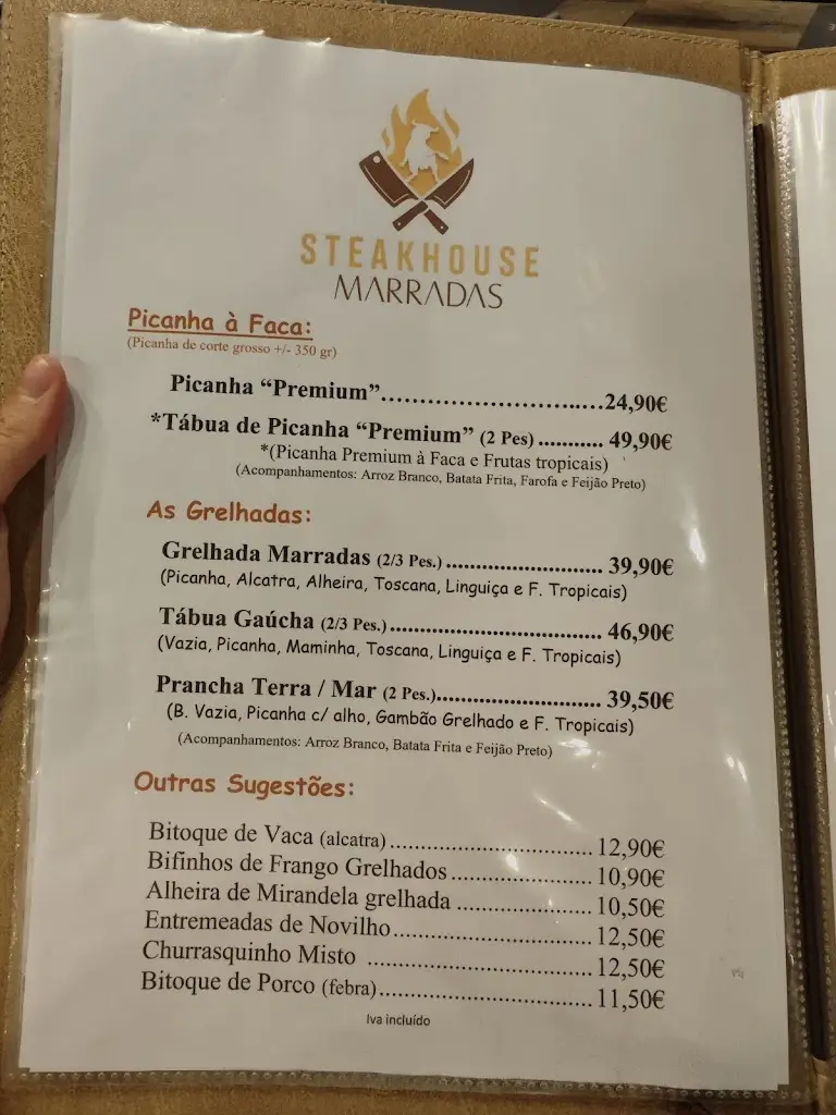 Menu_Steakhouse Marradas Montijo_Montijo_imagen_2