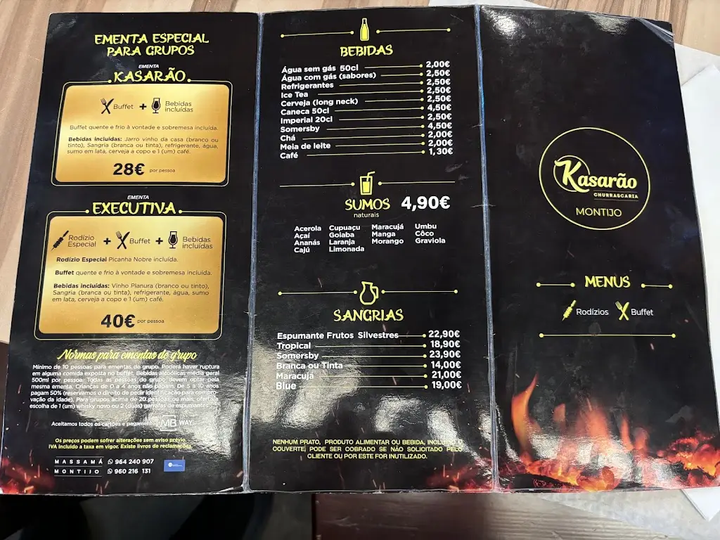 Menu_Kasarão Churrascaria Montijo_Montijo_immagine_3