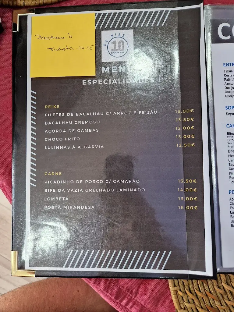 Menu_El Pibe sport bar_Sarilhos Pequenos_immagine_3