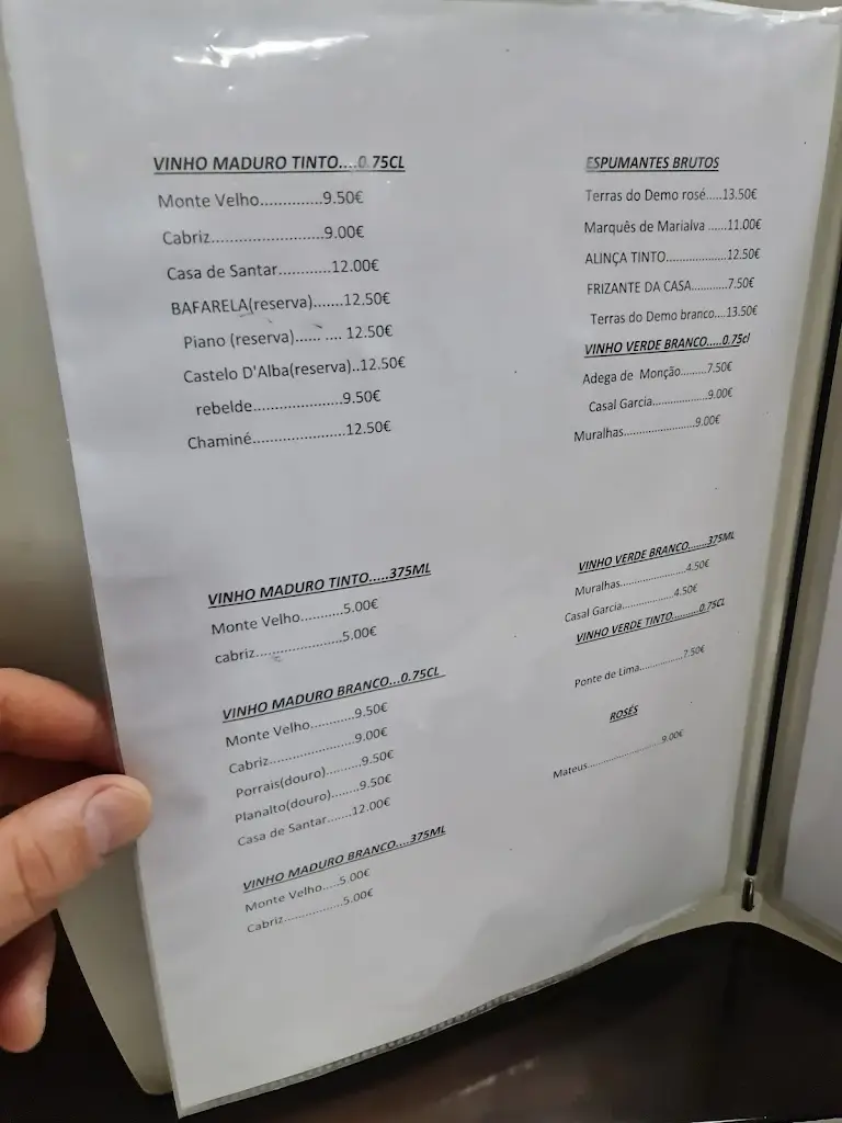 Menu_Retiro da Cerca_Oliveira de Azemeis_imagen_1