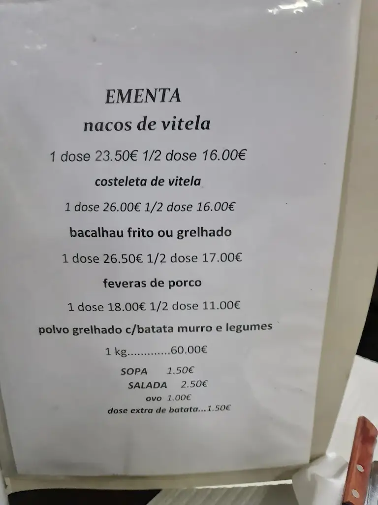 Menu_Retiro da Cerca_Oliveira de Azemeis_imagen_2