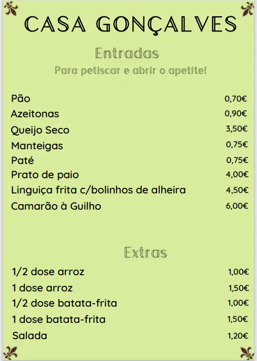 Menu_Casa Gonçalves - Restaurante e Pastelaria_Sarilhos Pequenos_immagine_2
