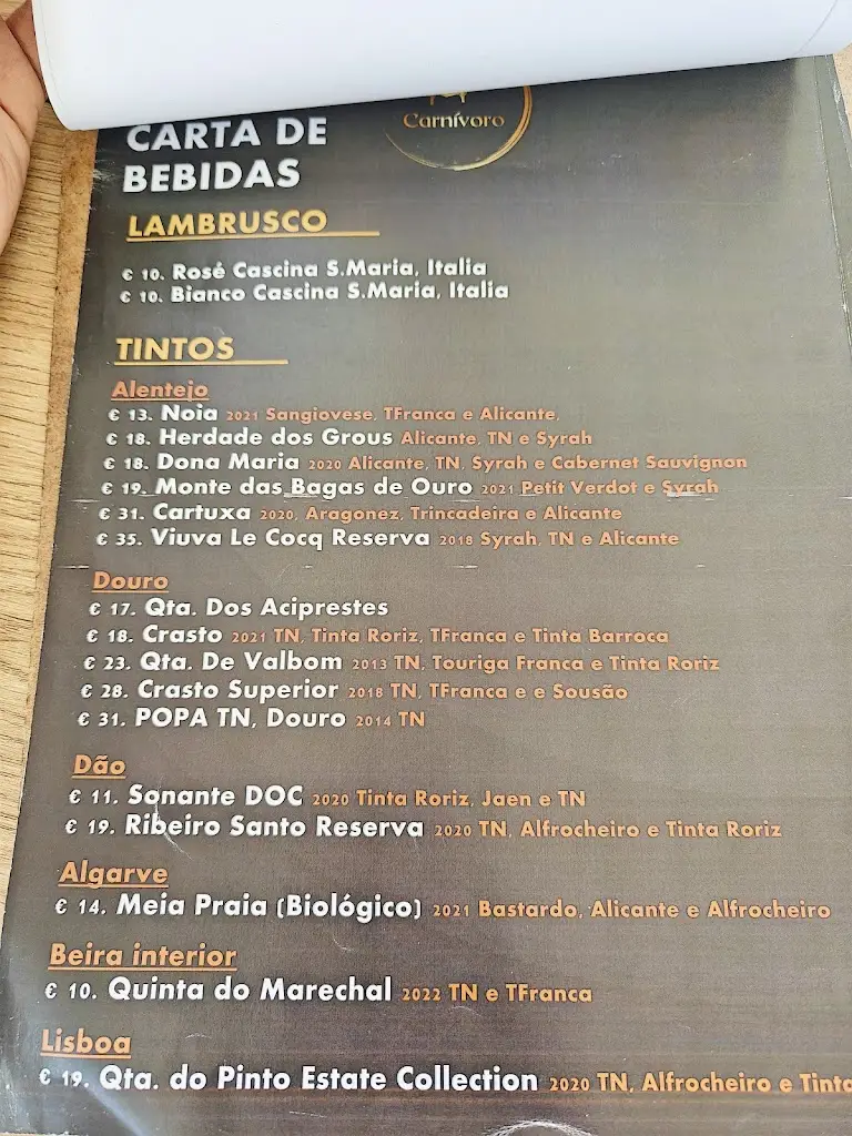 Menu_Carnívoro Steak, Wine & Friends_Sobreda_immagine_4