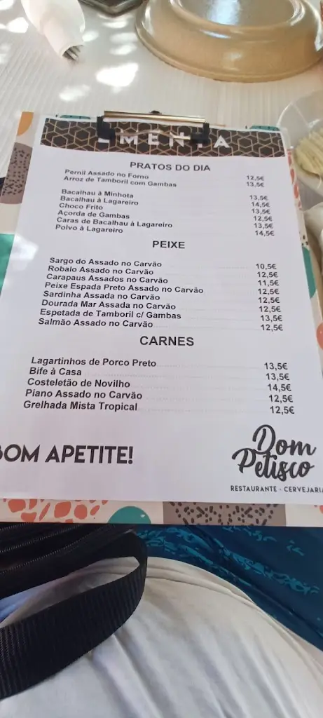 Menu_Dom Petisco Restaurante & Petisqueira_Sobreda_immagine_1