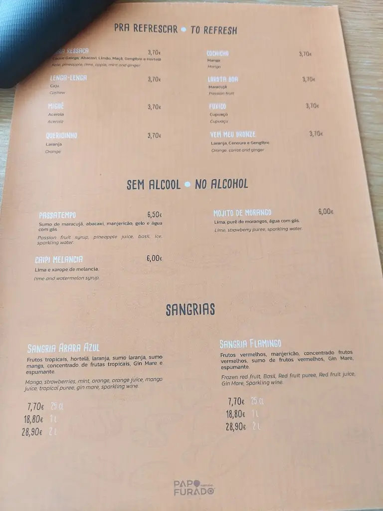 Menu_Papo Furado Portugal_Sines_immagine_4